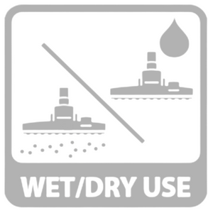 wet and dry use vacuum floor brush