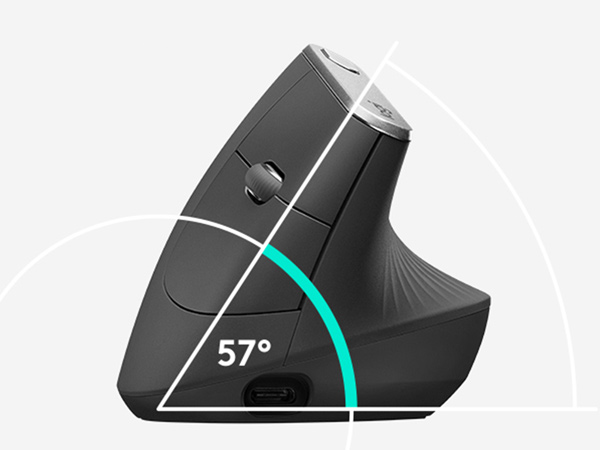 Logitech MX Vertical Ergonomiczna mysz dla wielu urządzeń