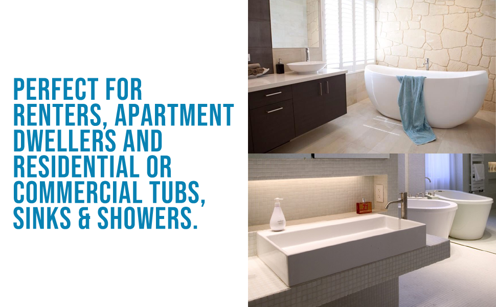 Ekopel Pour On Bathtub Refinishing Kit No VOC Made in The USA