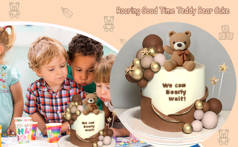 Teddy Bear Cake Decoration, Teddy Bear Cake Decorations