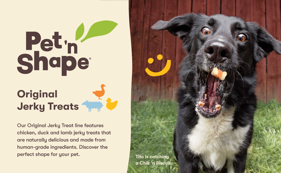 Pet 'n Shape Sweet Potato Chews Jerky Dog Treats 1 Pound