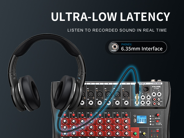 Amazon.com: FULUODE Audio Mixer 8 Channel, CT-80S