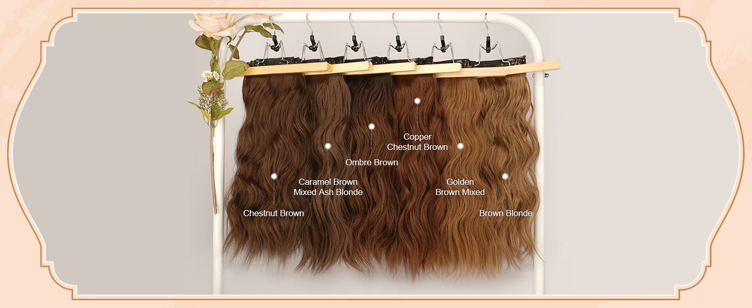 clip in hair extensions hairpieces long wavy clip in hair piece