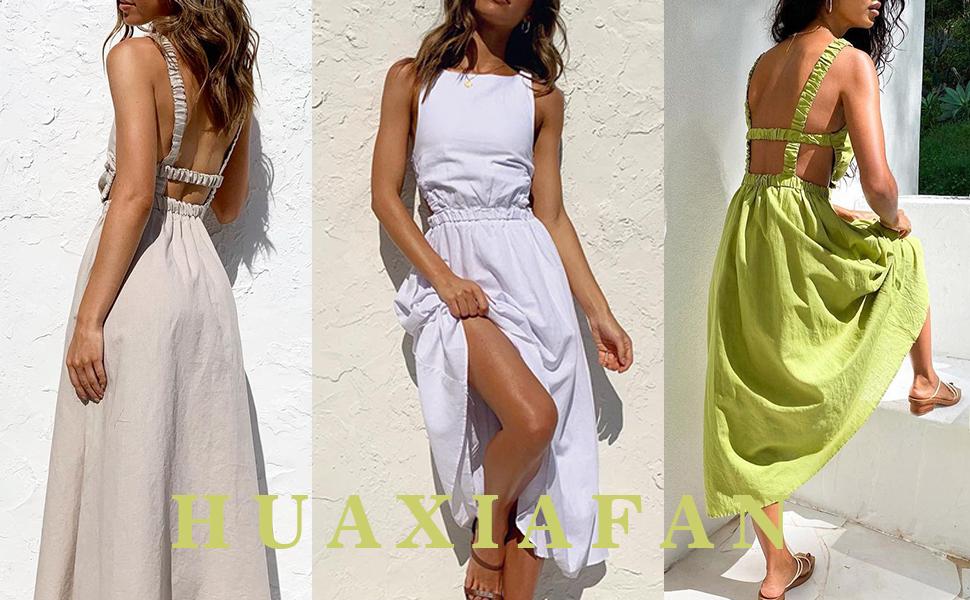 HUAXIAFAN Long Dress