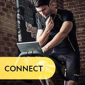 Bluetooth Benefits - Connect apps and programs to the cycle via Bluetooth to provide entertainment.