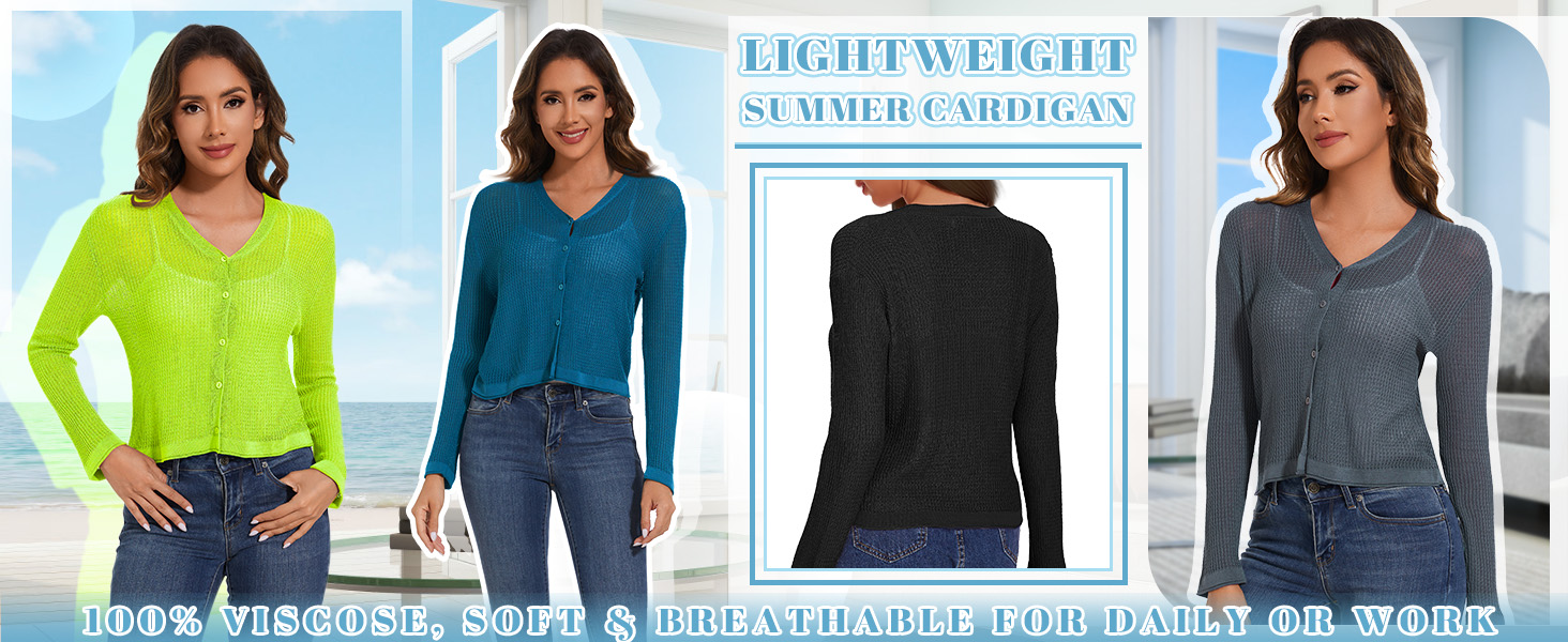 Women’s Summer Cardigan