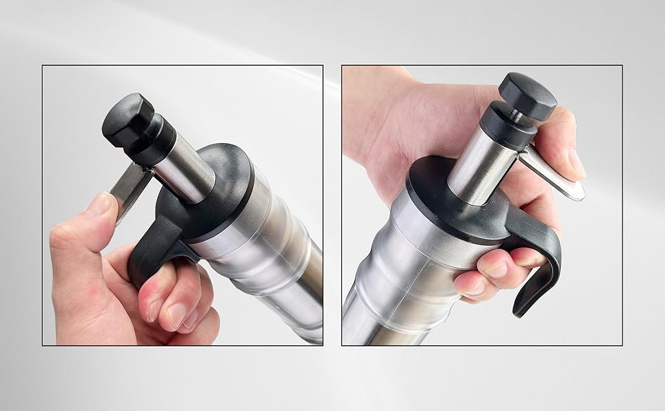 Icing Decoration Gun Set, Stainless Steel Cake Decorating Kit, Buttercream Frosting