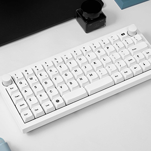 Keychron Q15 Max ホワイト 赤軸 Keychron Q15 Max Swappable Wireless RGB Mechanical Keyboard