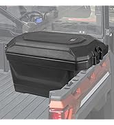 KEMIMOTO UTV Storage Box 45L Waterproof Bed Cargo Box Compatible with 2013-2022 Polaris Ranger 57...