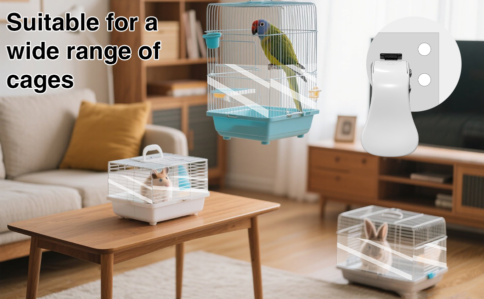 Suitable for awide range ofcages