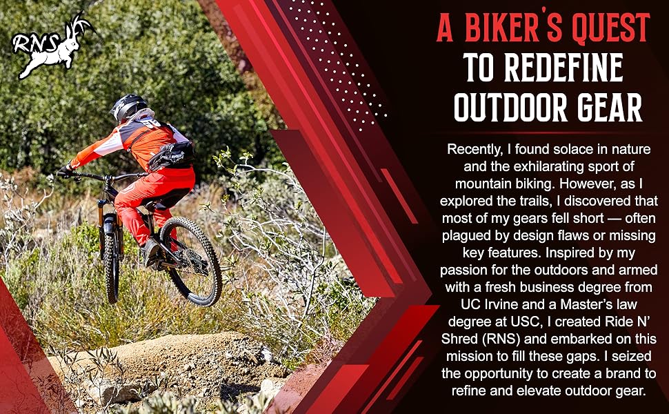 A biker's quest to redefine outdoor gear