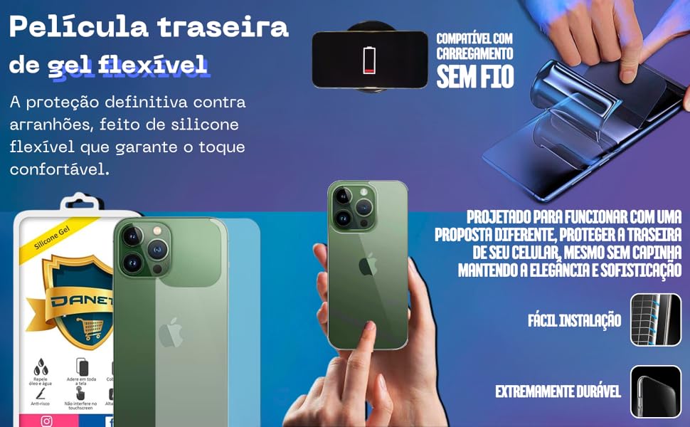 gel traseira