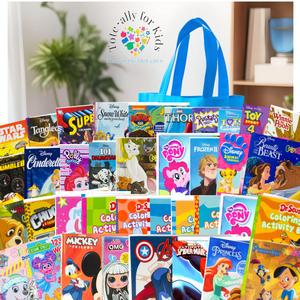 Amazon.com: 20 Bulk Coloring Books for Kids - Assorted 20 Licensed