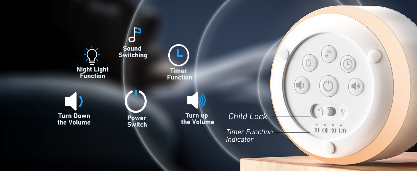 white noise machine for sleeping