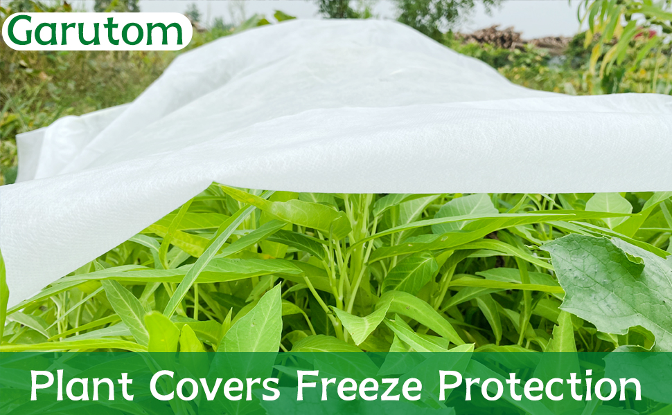 FROST CLOTH PLANT FREEZE PROTECTION FOR WINTER FLOATING ROW COVERS FOR GARDERN PLANT BLANKET