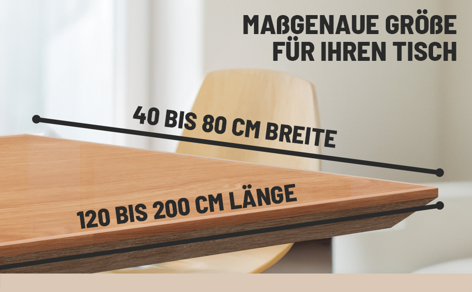 Domar Transparent Table Film, 2 mm, Made in Germany, Crystal Clear