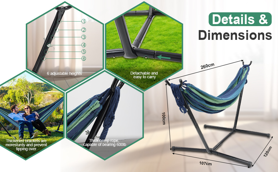 Hammock With Stand For Outside