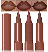 3Pcs Matte Lip Crayon Lip Liner and Lipstick Combo Sets, Gradient Matte Lip Bar Lipstick And Lip ...