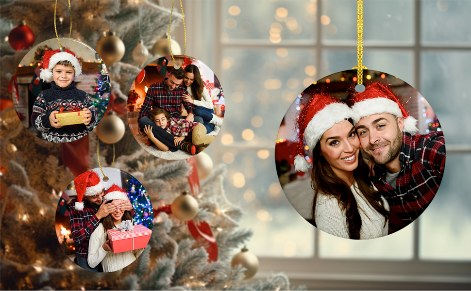 Picture Ornament for Christmas tree