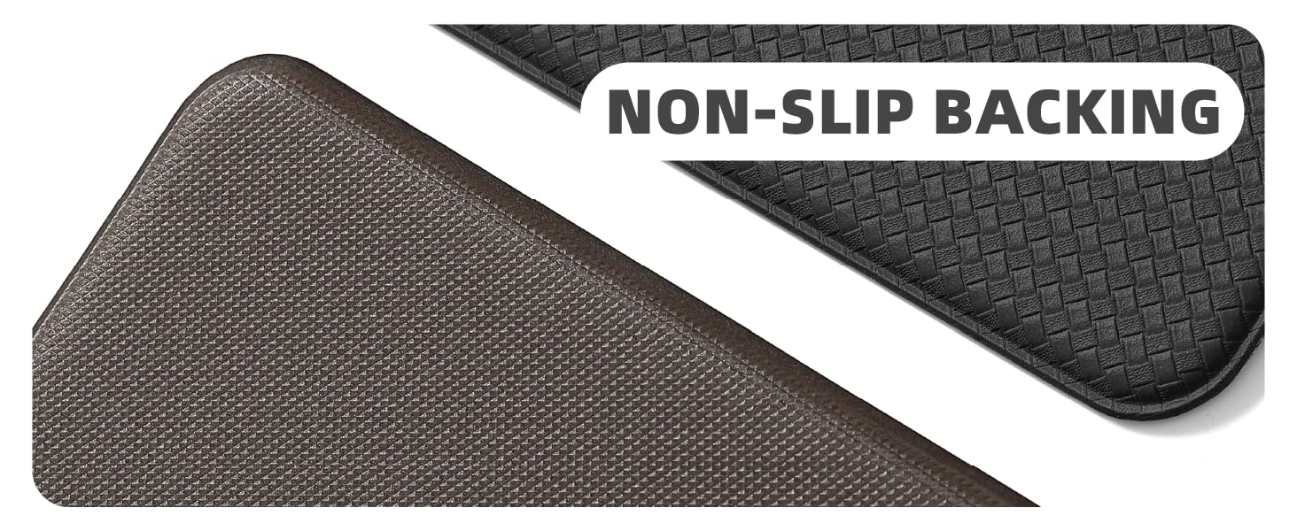 Color&Geometry Kitchen Rugs, Kitchen Rug Set 2 Piece