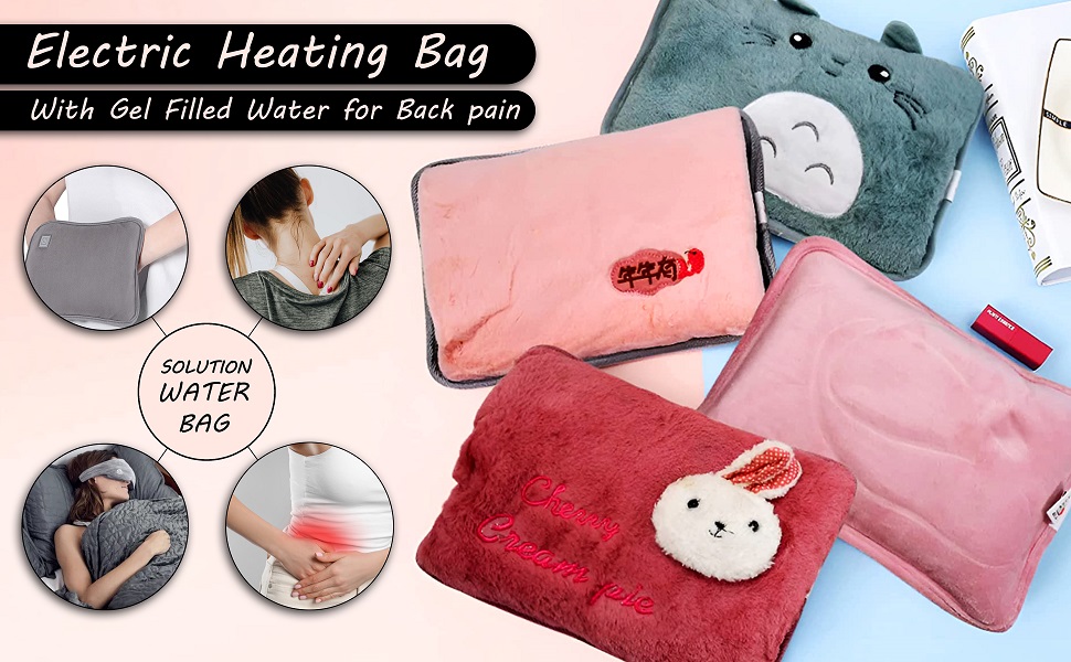 Oblivion Electric Heating Bag, Hot Water Bag, Heating Pad, Electrical