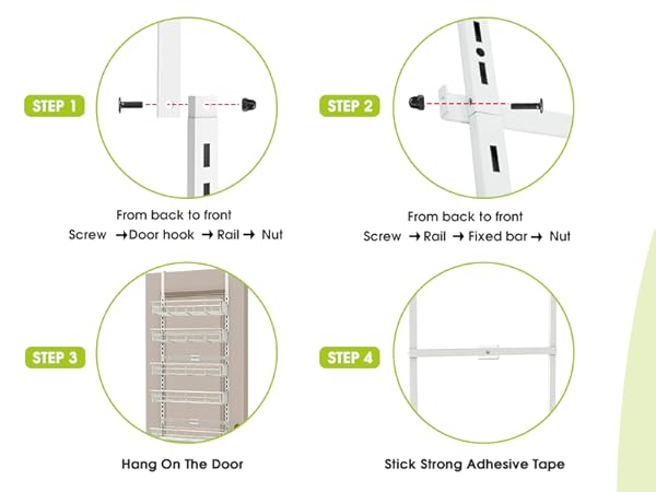 over the door pantry organizer