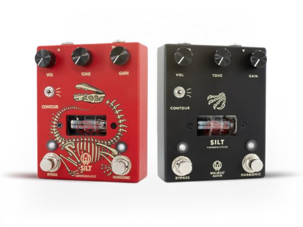 Amazon.com: Walrus Audio SILT Harmonic Tube Fuzz, Red