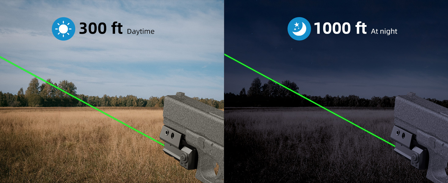 EZshoot Best Laser Sight with Power Laser for Different Environments