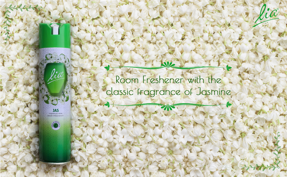 Lia Home Air Freshener Spray with Jasmine Fragrance