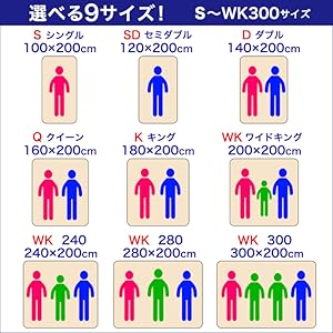 Air PRESS Mat WK ワイドキング 200×200 cm 楽天市場】マットレス ワイドキング 日本製 200×200cm