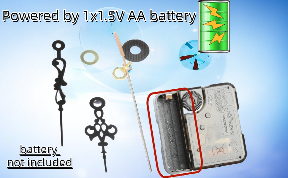 HQ3268 Practical Quartz Clock Movement Mechanism DIY Repair