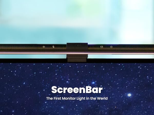 BenQ ScreenBar Monitor Light, LED Computer Monitor Lamp