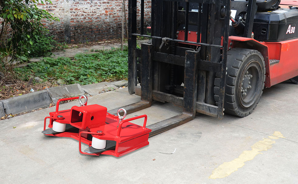 Sulythw Clamp on Forklift Trailer Hitch Attachment, Fit 2inch Insert