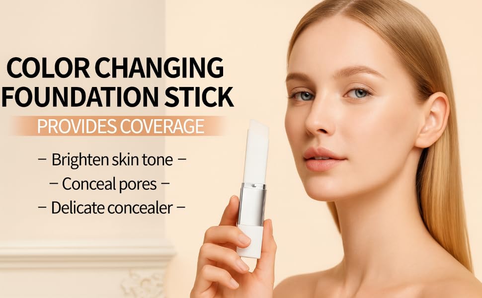 white foundation stick