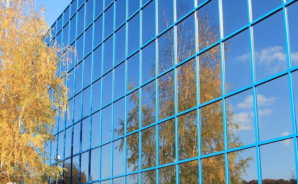 Buy ERATO™ Black Window Privacy Vinyl Film One Way Sun Control Window Film for Home Office