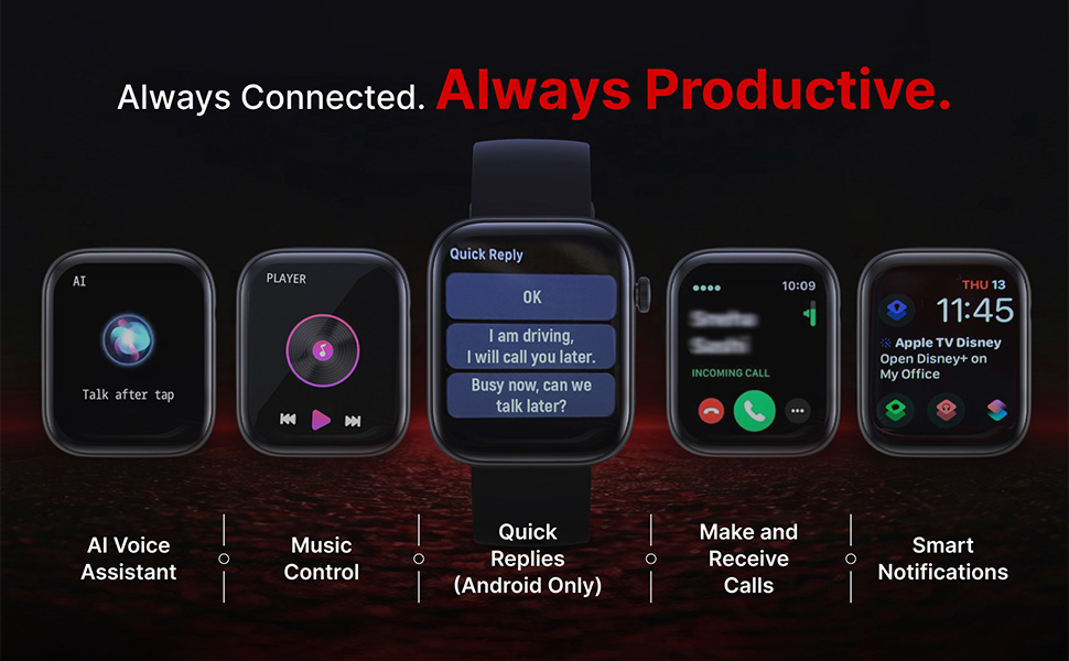 iConnect Navigator Timex Smart Watch Smartwatch