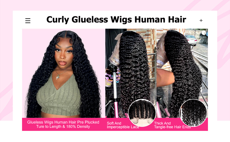 wear and go glueless wigs human hair pre plucked pre cut