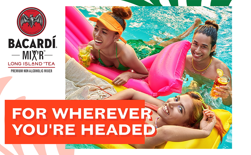 Bacardi Mixers Long Island Tea (500 Ml) Non Alcoholic Premium Mixer