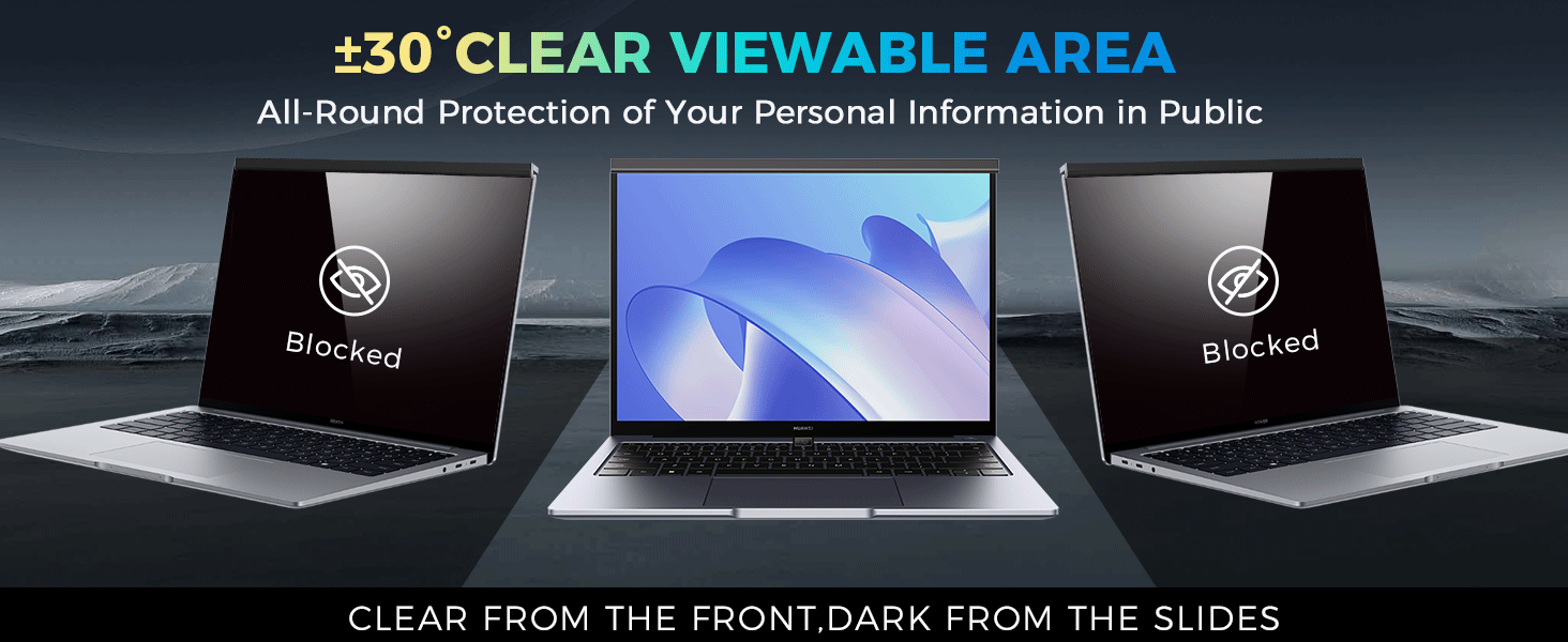 Laptop Screen Privacy Shield 14 inch