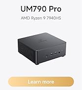 MINISFORUM Mini PC UM890 Pro, Mini computadores AMD Ryzen 9 8945HS
