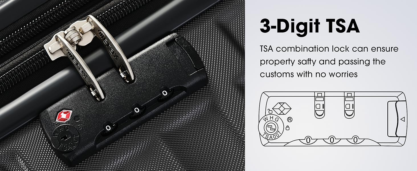 luggage sets suitcase carry on luggage travel luggage suitcase with wheels