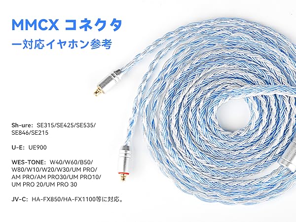 Amazon | Yinyoo イヤホン リケーブル0.78mm 2pin 3.5mm YYX4849
