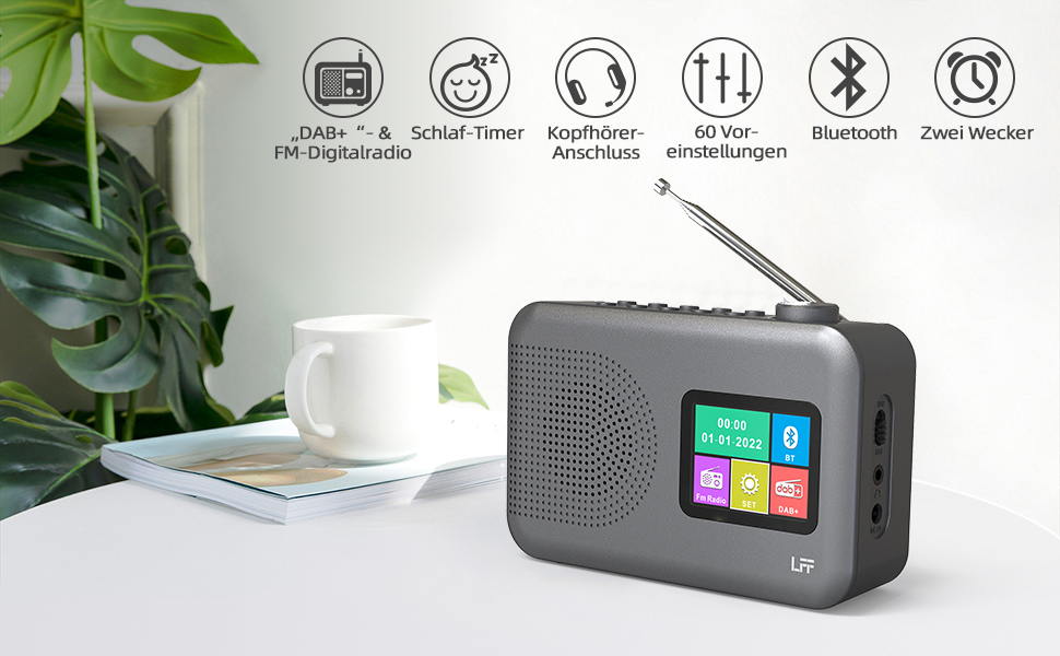 Dab Radio, LFF DAB Digitalradio, Radio Klein UKWDigitalradio, DAB Plus