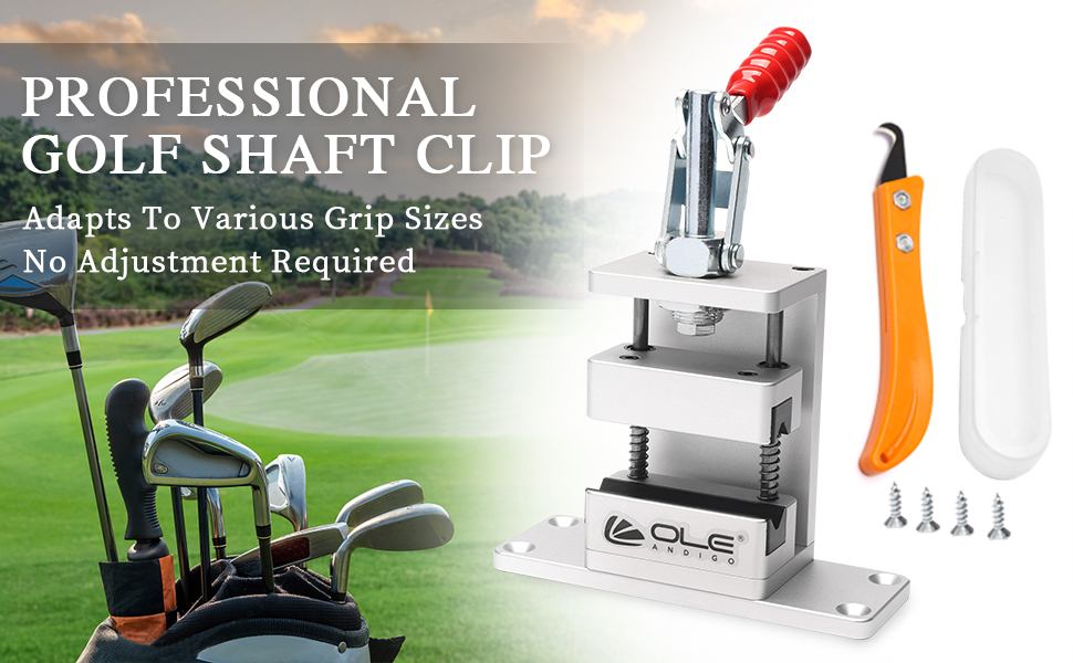 Golf Club Regrip Vise Tool OLE ANDIGO Professional Golf