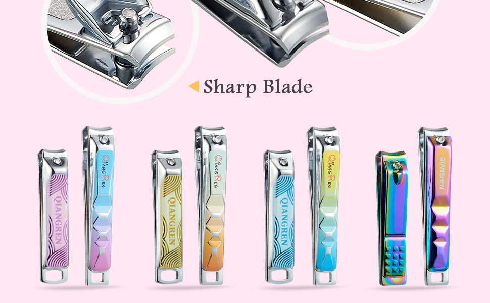 Nail Clippers Set, Super Sharp and Strong fingernail and