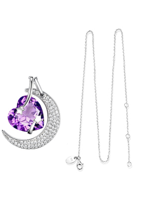 amethyst necklace
