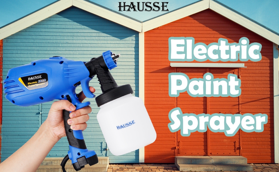 Hausse Paint Sprayer, HVLP High Power Home Electric Paint