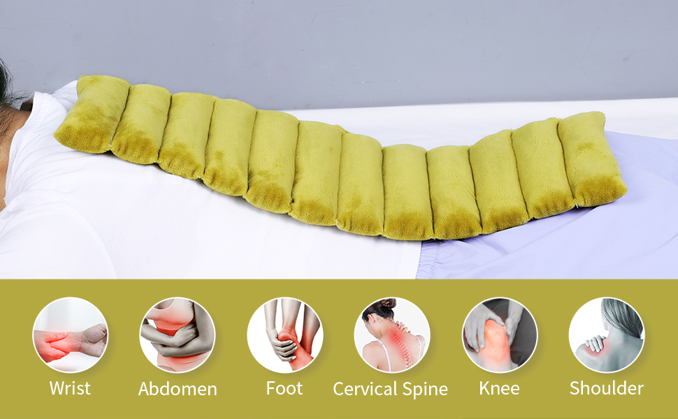 ILILIC Microwave Heat Pad for Relief Pain, Microwave Silica Beads Pad