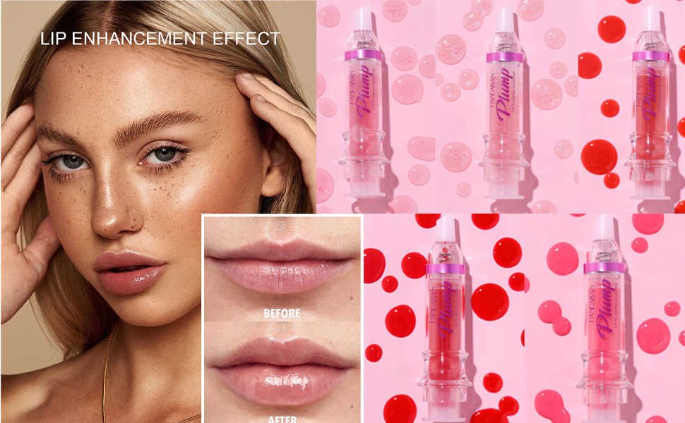 Sulily Plumping Lip Oil,Hydrating Lip Gloss With Chili