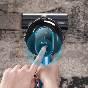 Proscenic I10 Cordless Vacuum Cleaner, VBoost Technology, 4 In 1 Hoover With 350W Motor, 3 Adjustable Modes, LED Touch Display, Removable Battery, 50min Runtime 12 1